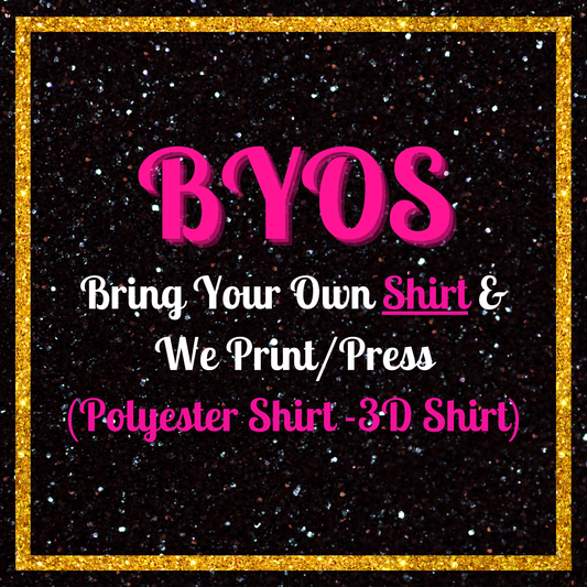 Bring Your Own Shirt (3D Shirt)